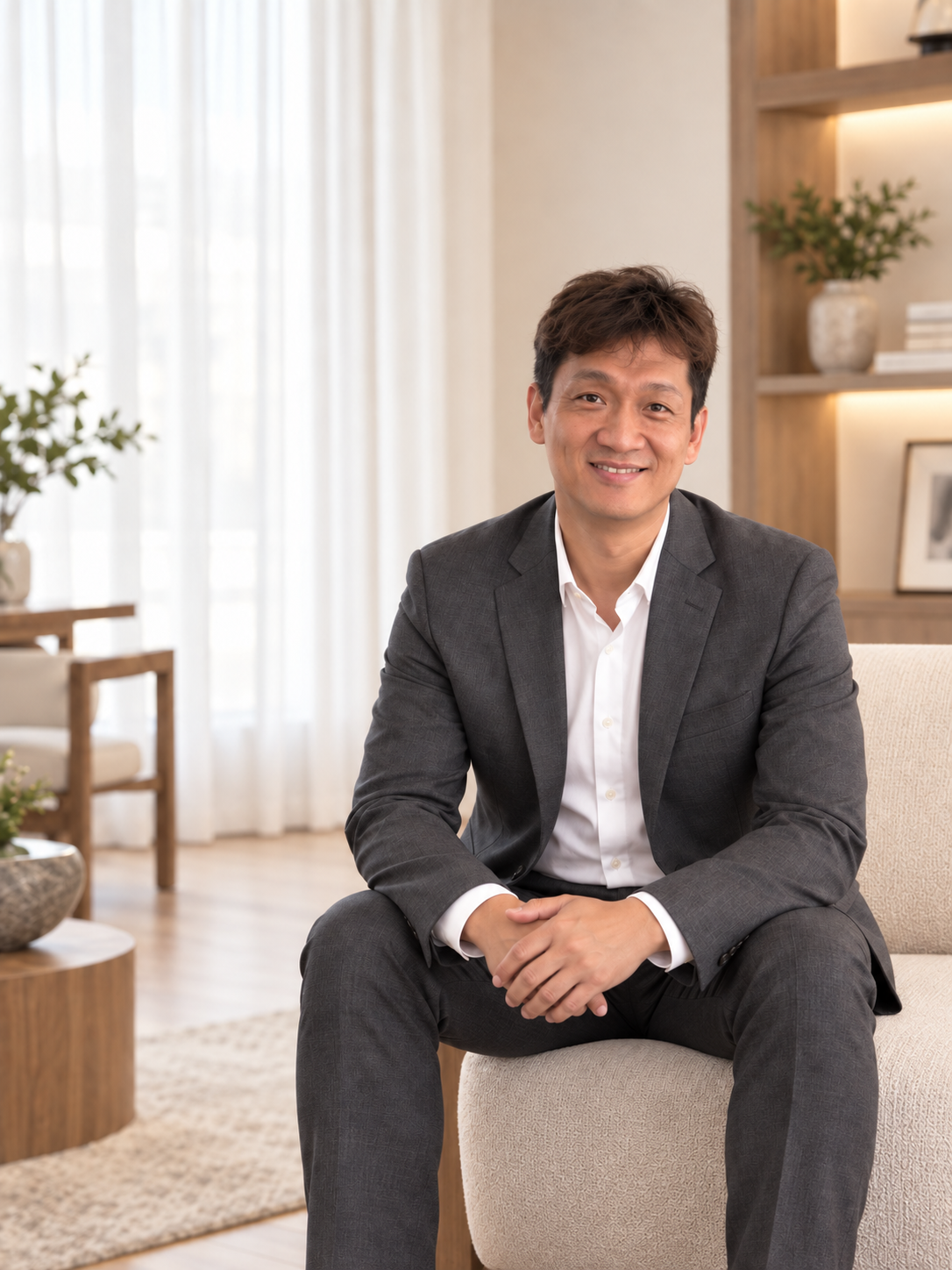 欣邑負責人蔡承暘的專業形象照